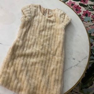 Fur dress